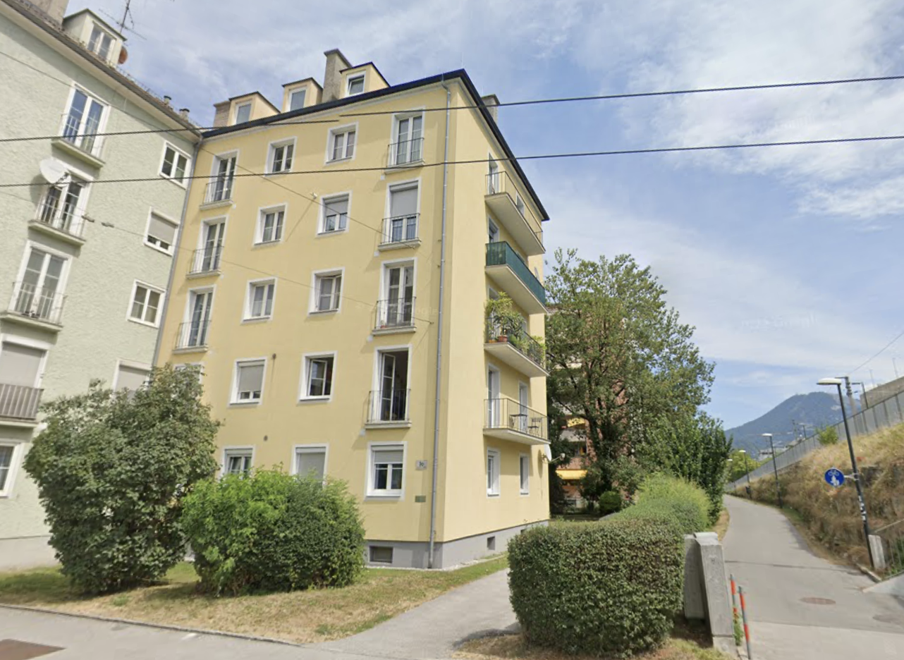 Wohnung Lehen Salzburg von außen Seite