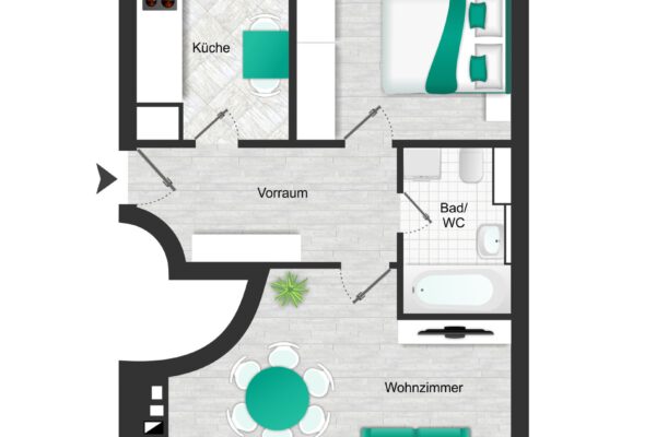Grundriss Wohnung Liefering