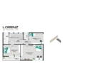 Grundriss_Obergeschoss - Doppelhaus in einzigartiger Lage – Salzburg Altstadtzone