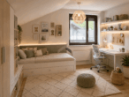 Zimmer 3 - (KI - generiert) - Charmante Dachgeschosswohnung mit Balkon nahe Wallersee