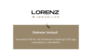 Grundstück in TOP Lage Leopoldskron nahe Weiher, 5020 Salzburg, Grundstück